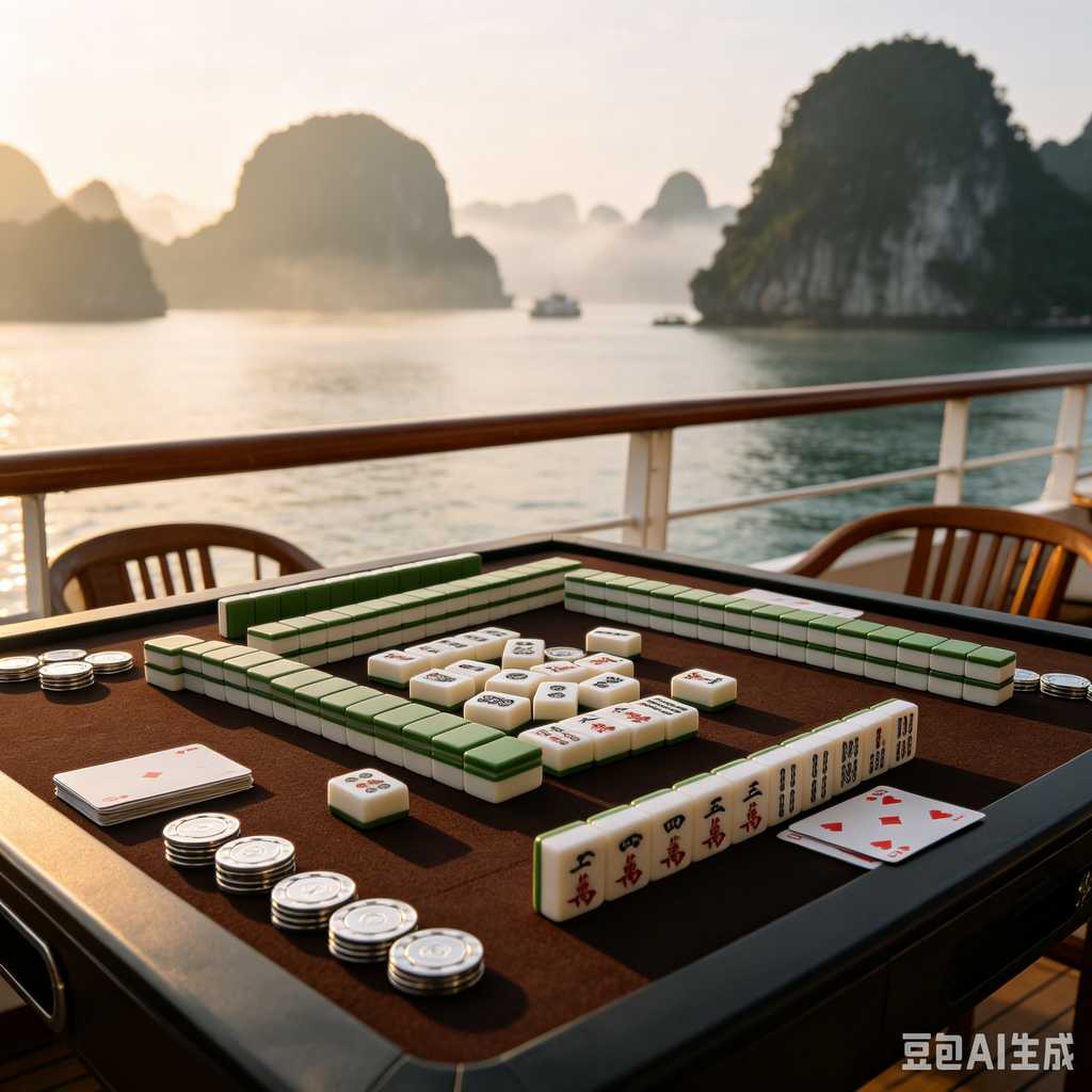 real wood mahjong set