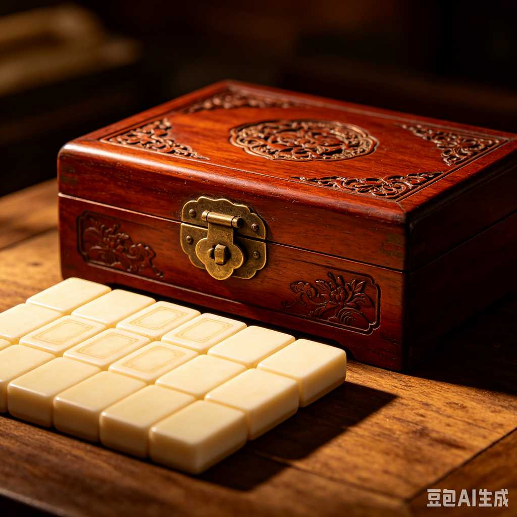 organized mahjong storage box