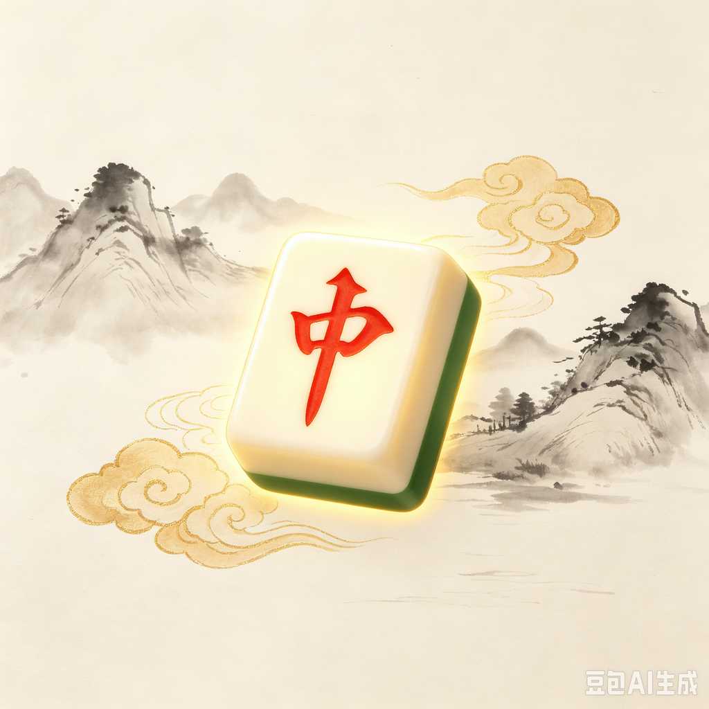 christmas gift mahjong set