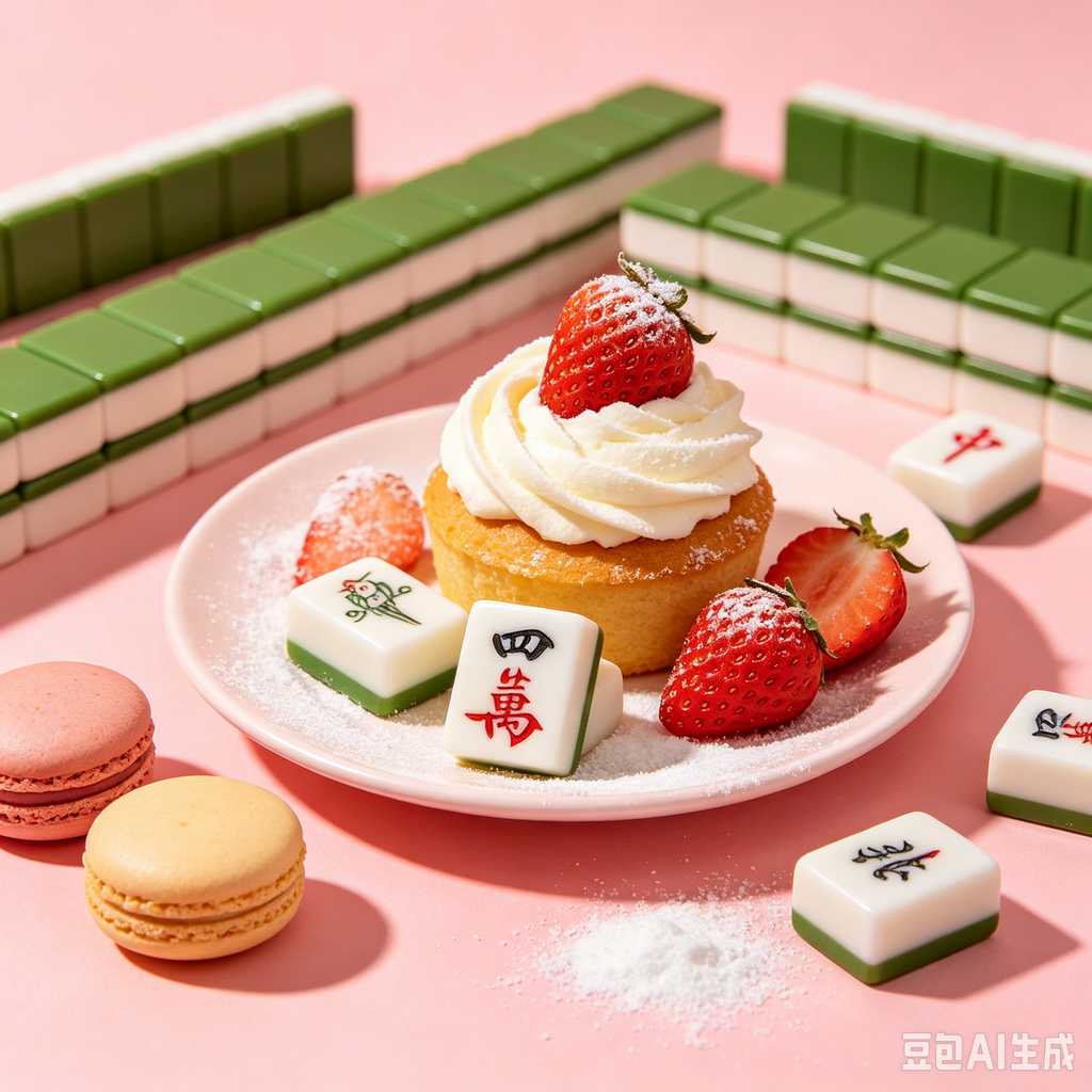 unique decoration mahjong tiles
